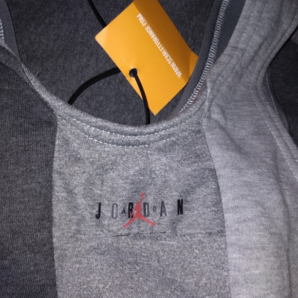 Handmade Scarlett Orange Air Jordan Nike Upcycled Joggers matching set t… - Picture 14 of 16